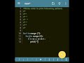 Python code to print pattern #4