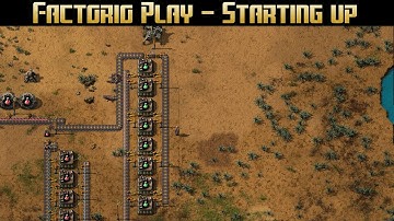 Factorio start, stock rules and settings.