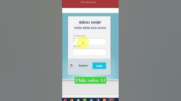 Phần mềm bán hàng ứng dụng AI làm bằng Access