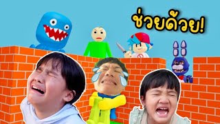 สร้างบ้านเอาชีวิตรอดจากนักฆ่าใน Build to Survive! | ออมเล็ต ROBLOX