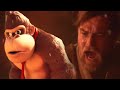 Donkey Kong punches some guy