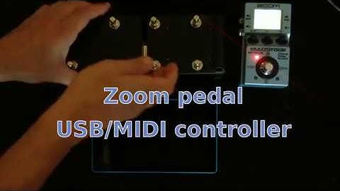 Zoom pedal controller - Production model preview