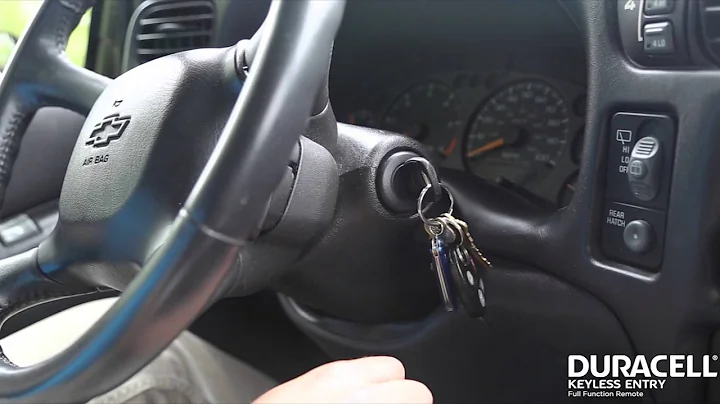 Duracell Keyless Entry Programming Instructions - GM030D