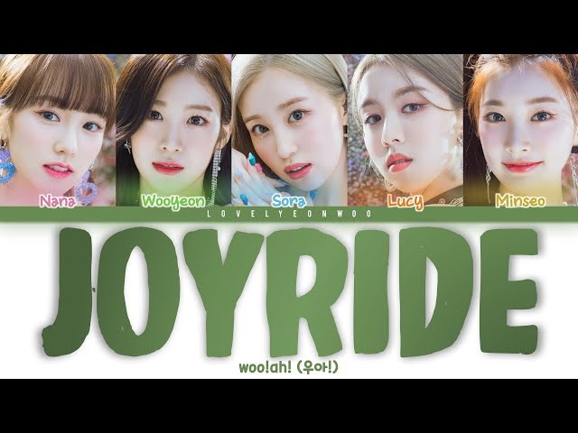 WOO AH  - JOYRIDE 2022