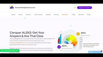 ALEKS Answers: Guaranteed A+ Grades on Your Homework, Quizzes, & Knowledge Checks
