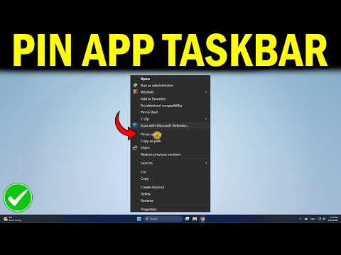 How To Pin Any App to the Taskbar in Windows 11