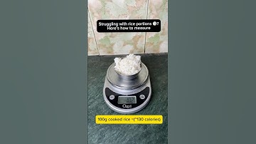Simple way to track how much rice u are eating 🤔? #portioncontrol #fatlosstips #calorietracking