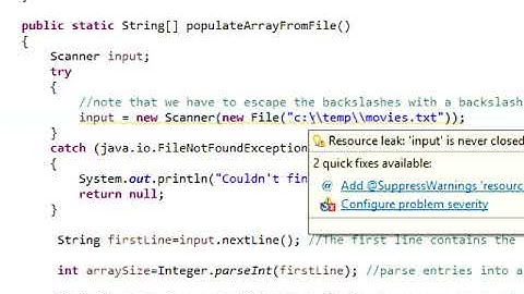 Load an Array from a file