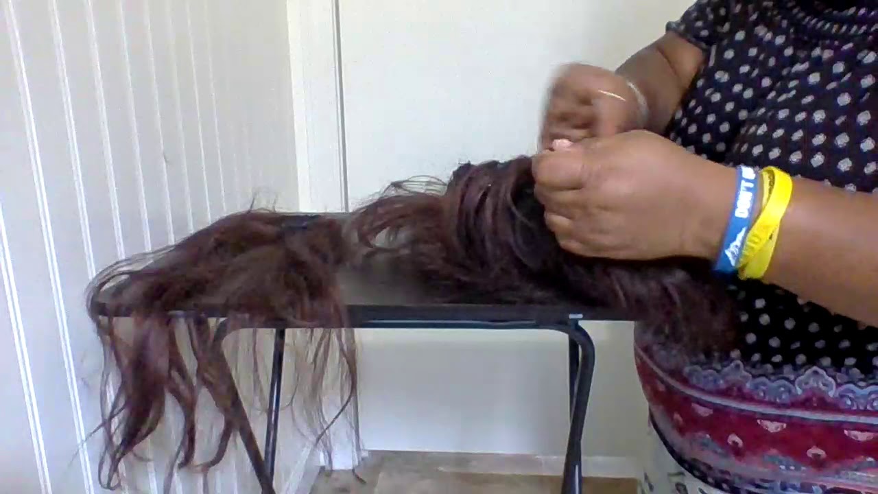 How to make and Sew a wig Tutorial YouTube