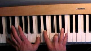 03 Angelo Badalamenti - Laura Palmer's - How to play - Tutorial (piano & strings) (easy version) chords