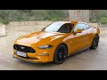 2022 ford mustang design preview in orange
