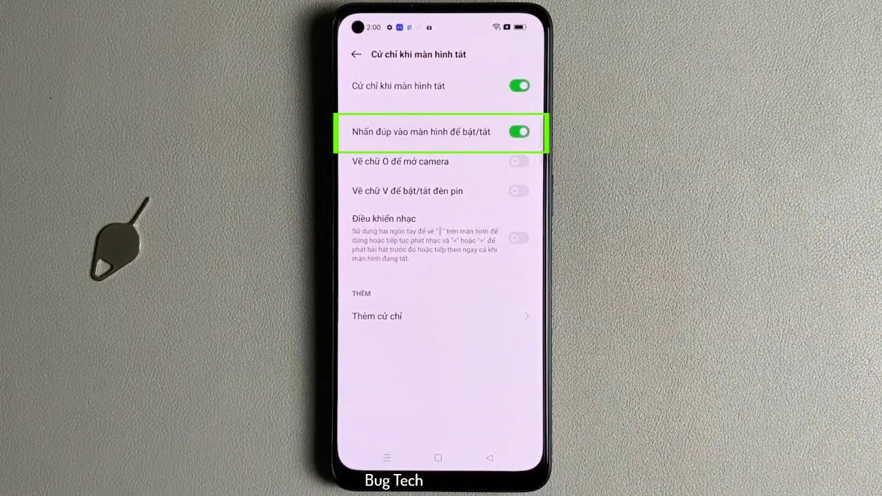 Nhấn đúp, chạm 2 lần tắt màn hình trên OPPO Reno7 Android 12 - YouTube Nhấn Đúp, Chạm 2 Lần Tắt Màn Hình Trên Oppo Reno7 Android 12 - Youtube