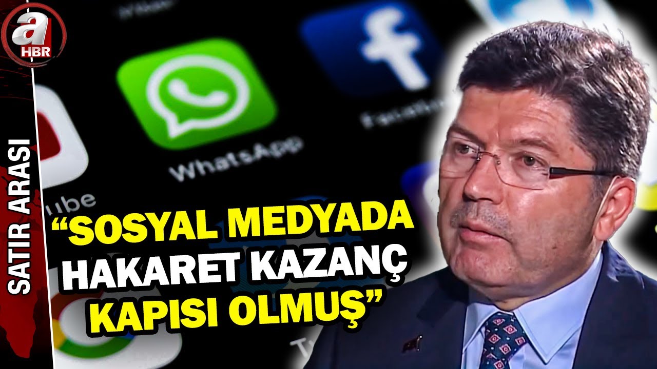 Bakan Tunç: Kendisine hakaret edilmesini isteyen insanlar var | Sosyal medya kazanç kapısı olmuş