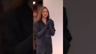 Gigi hadid Walking for The Row #viral #runway #model #fashion