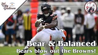 Bear Balanced Bears depth shines in win over the Browns