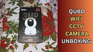 Qubo smart cam 360 #unboxing | Qubo cctv camera for home.