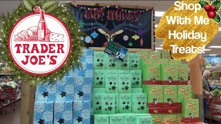New Holiday Treats & Gifts at Trader Joes Shop With Me and Haul It's the Holiday Season