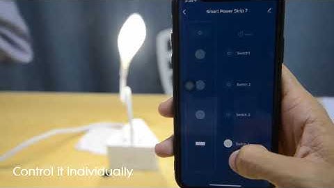 Avatar Controls Triangle Smart Power Strip Supports Alexa and Google Home