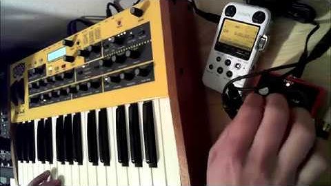 Mopho Keyboard + Boss RC-1 Jam