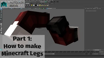 Minecraft Autodesk Maya Rigging Tutorial Part 1: The Legs