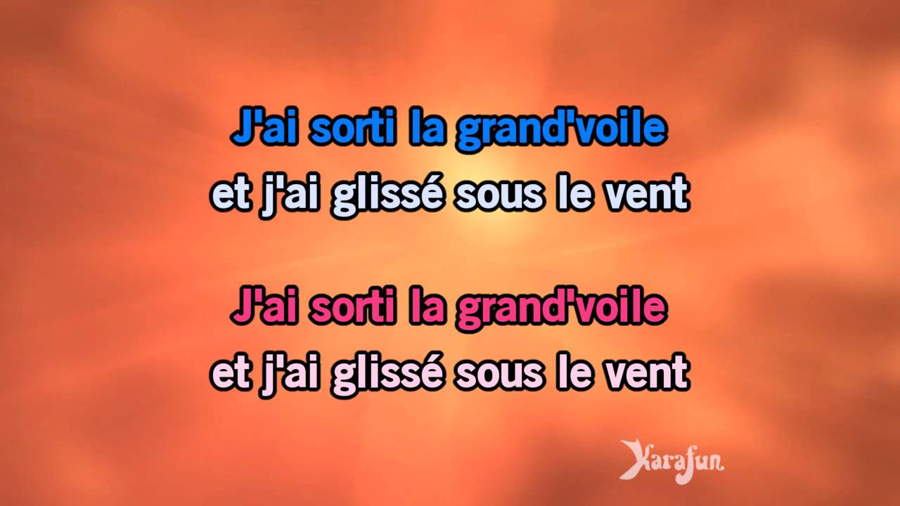 Karaoké Sous le vent - Garou * 