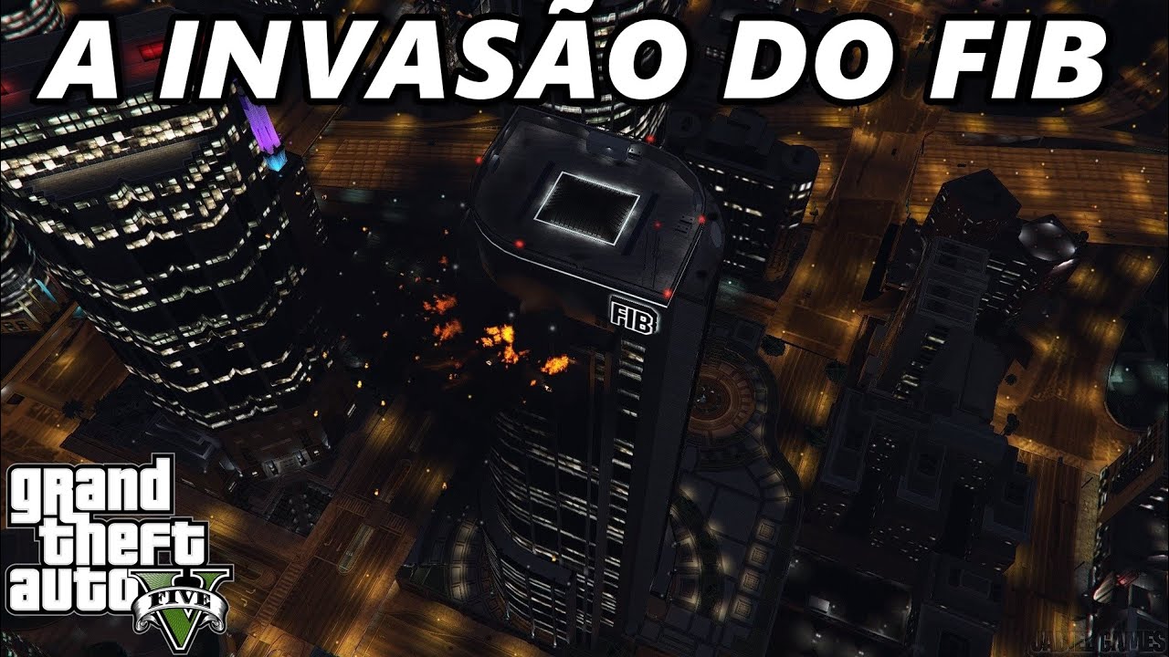 GTA 5 (Grand Theft Auto V): Guia completo : Invasão do FIB (Telhado)