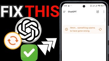 how to fix chatgpt hmm something seems to have gone wrong 2025 || chatgpt something went wrong
