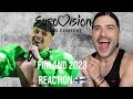 Finland eurovision 2023 reaction krij  cha cha cha music