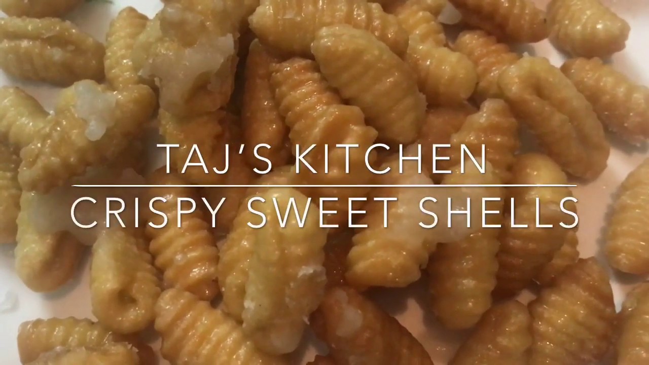 Gavvalu || Crispy sweet shells recipe in hindi / urdu by TK - YouTube