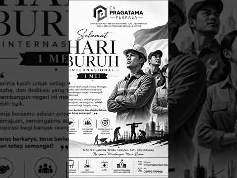 Selamat Hari Buruh Internasional 1 Mei 2026 💪