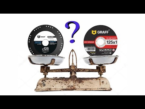Что лучше? Абразивный диск по металлу или алмазный. Тест диска GRAFF Black.