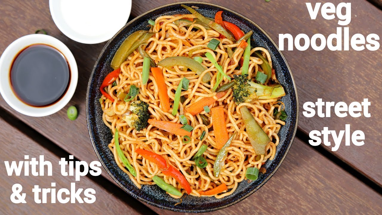 simple veg noodles recipe | tips & tricks for vegetable noodles | how to make noodles recipe | Hebbar | Hebbars Kitchen