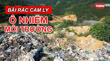Núi rác Cam Ly Đà Lạt tiếp tục sạt lở uy hiếp vườn người dân