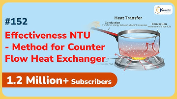 Effectiveness NTU Method for Counter Flow Heat Exchanger | Heat Exchangers in Heat Transfer |GATE ME