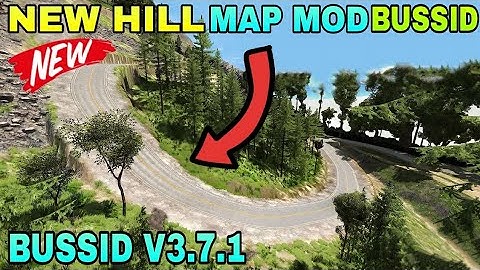 new hill map mod for bussid | mod map bussid | mod map for bus simulator indonesia | map mod 3.7.1 .