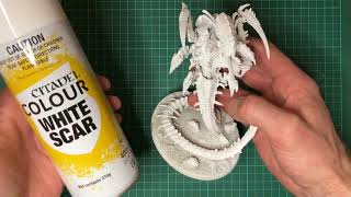 Tyranid Trygon / Mawloc speed painting guide (contrast) - WH40k