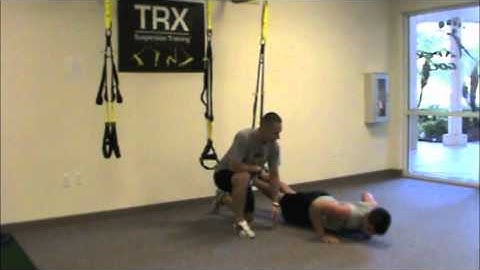 TRX Atomic Clapping Push-Ups