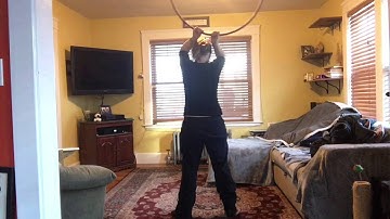 Behind the back pass and mandala: a hoop tutorial