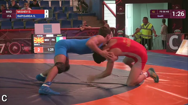 Qual. FS - 58 kg: D. MISHEV (MKD) df. S. RAPISARDA...