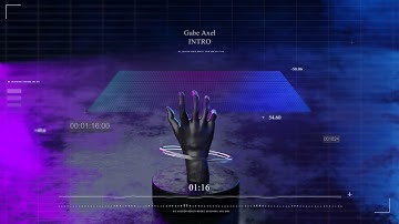 Gabe Axel | INTRO  | Mixtape Escapology Volume 1 ( Visualizer ) | North East Siren