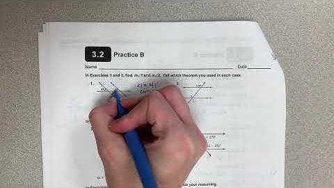 Geometry 3.1-3.2 Quiz Review