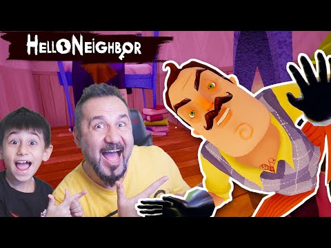 HELLO NEIGHBOR KAZIM USTANIN YENİ GİZEMLİ EVİ! | HELLO NEIGHBOR MOD OYNUYORUZ