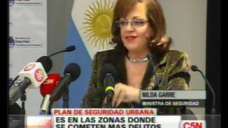C5N - SOCIEDAD: PLAN DE SEGURIDAD URBANA | NILDA GARRE