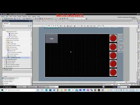 TIA Portal HMI Simulation without hardware Part-1