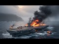 5 minutes ago! Nuclear-armed aircraft carrier sunk by US F-35 jets in the Red Sea