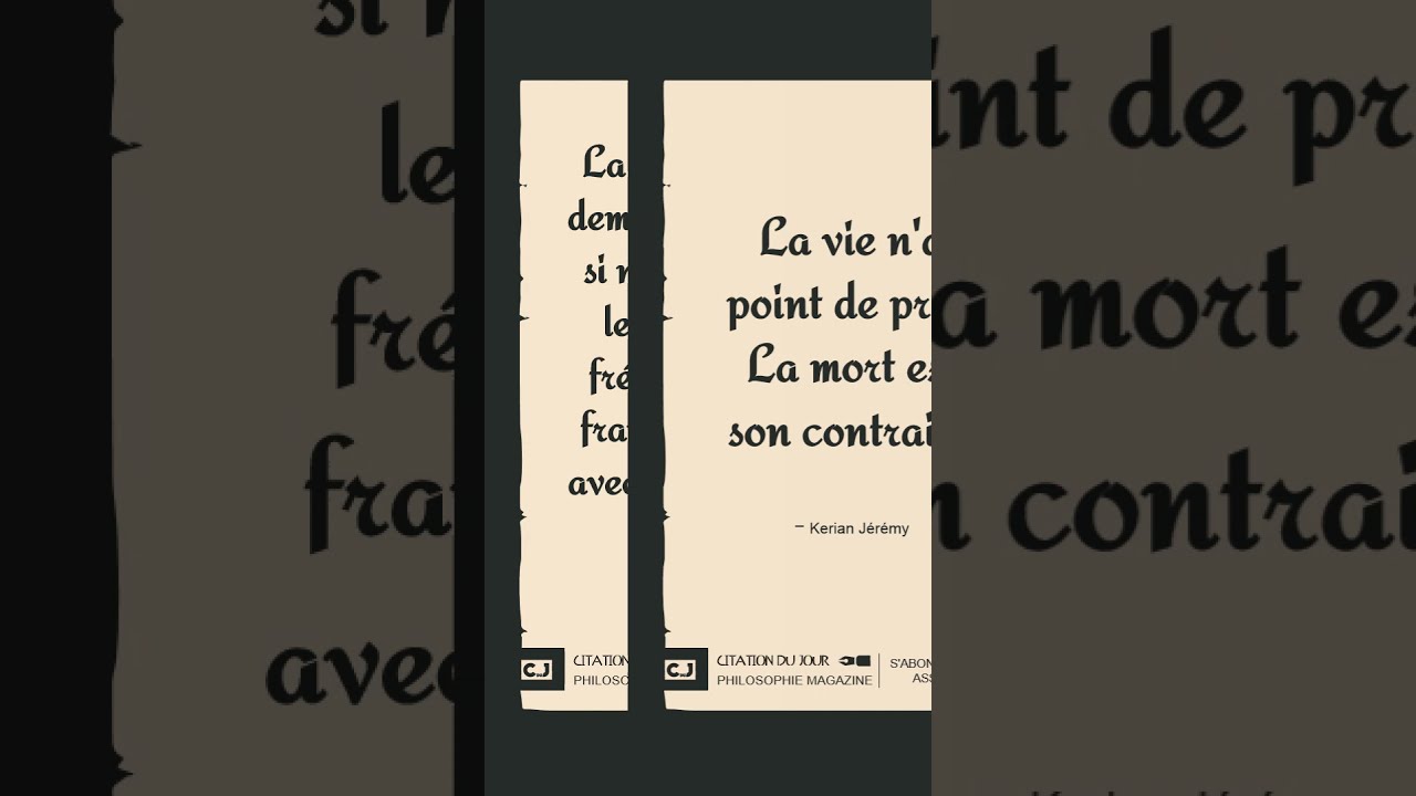 Ne Porte Pas Tes Regards Sur Le Principe Directeur Des Autres Proverbes Philosophie Youtube