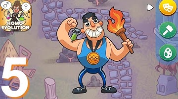 Homo Evolution: Human Origins Walkthrough Part 5 / Android iOS Gameplay HD