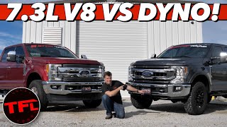Godzilla vs Dyno! This is How Much Power & Torque the 2020 Ford Super Duty Tremor  Produces!