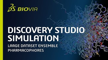 Discovery Studio Simulation | Large Dataset Ensemble Pharmacophores