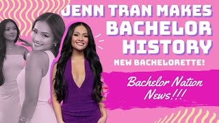 The Bachelorette Jenn Tran REACTS to Being First Asian American Lead!